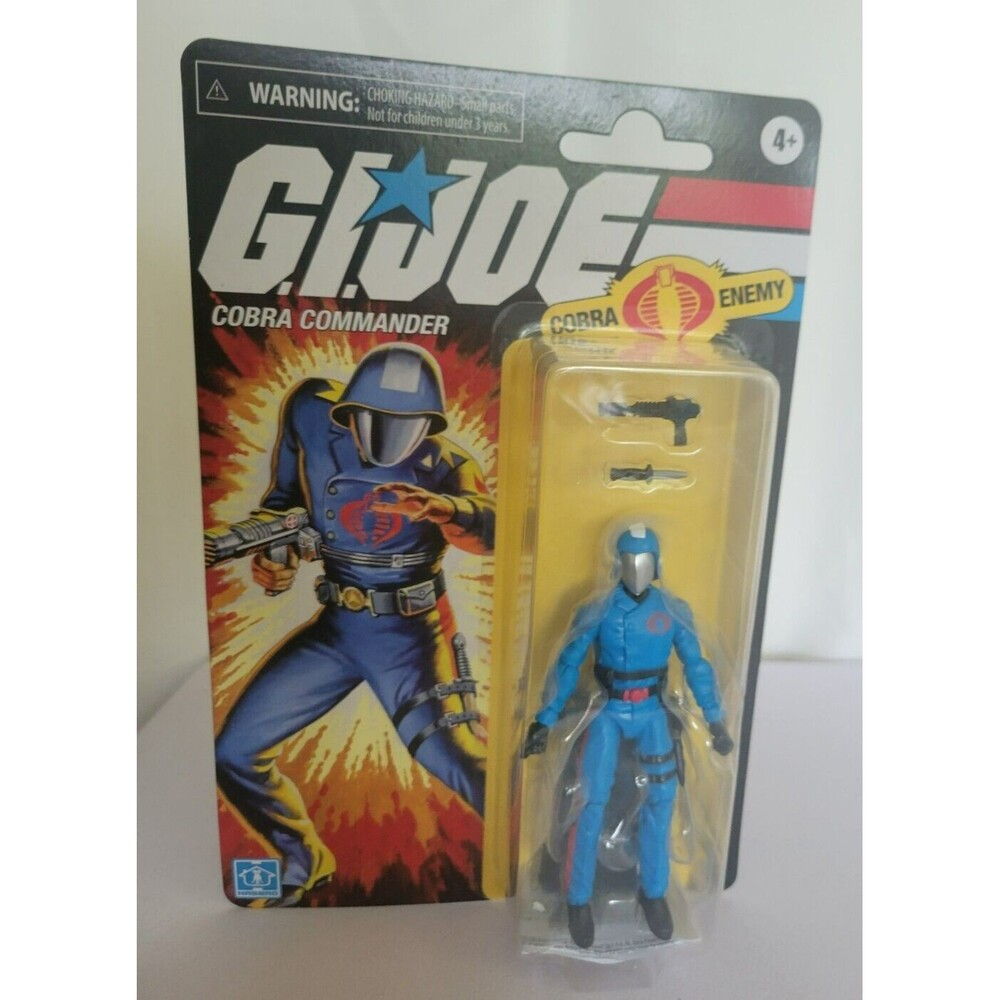 G.I.JOE COBRA COMMANDER COBRA ENEMY RETRO HASBRO 2020 SEALED BOX